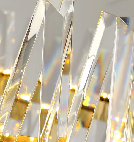 Golden Crossover Chandelier - NexioPick