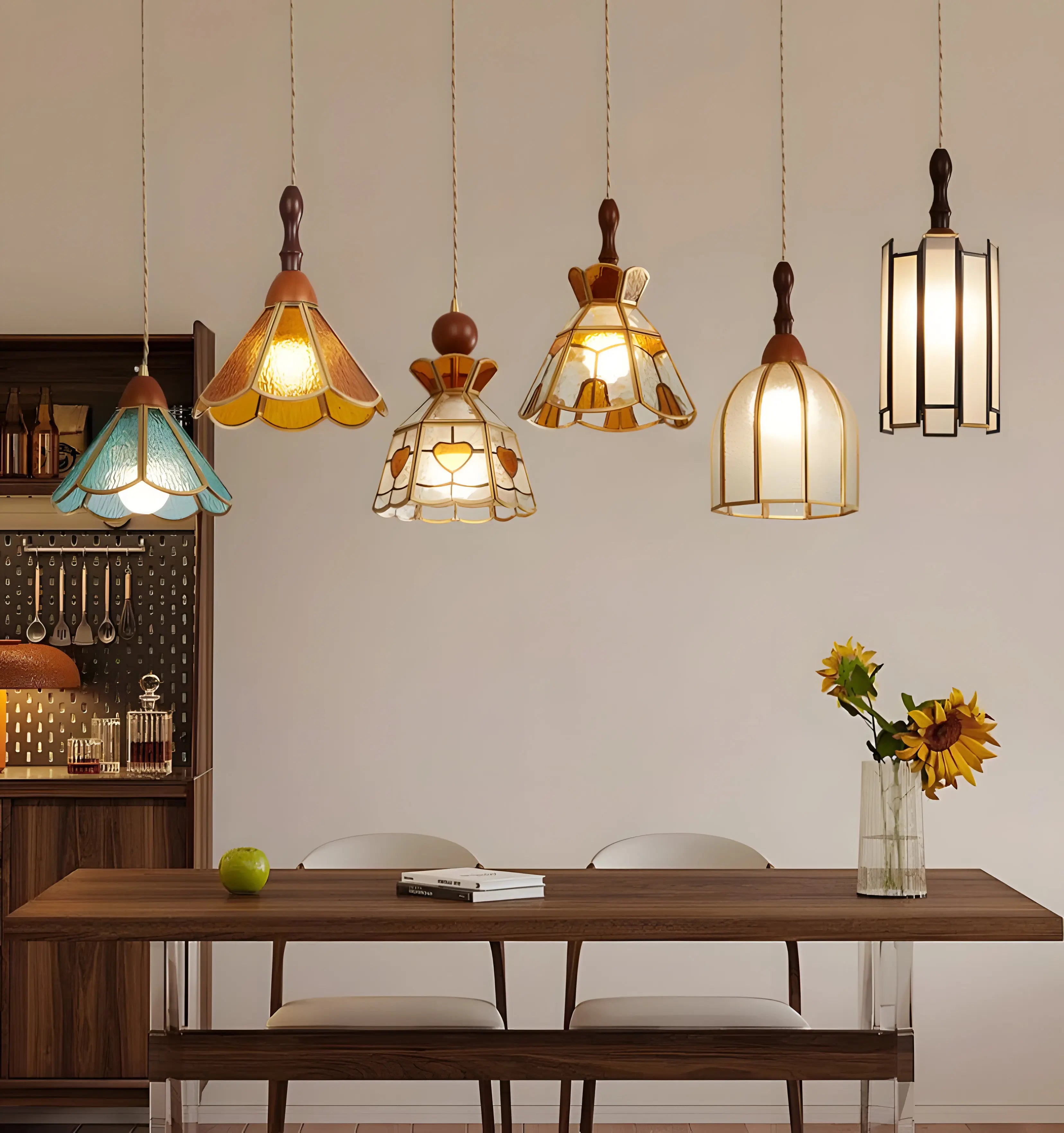 Tiffany Stained Glass Pendant Lamp - NexioPick