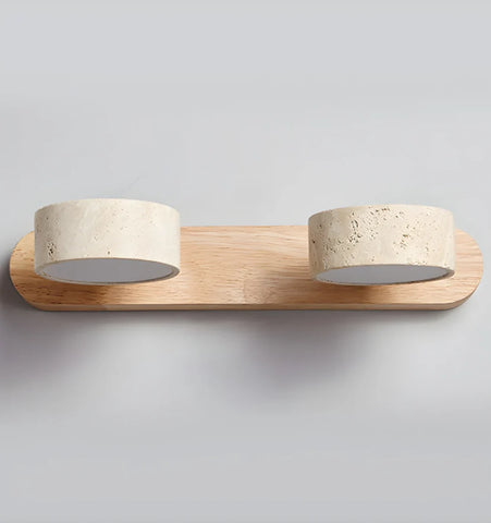 Travertine Duo Wall Light - NexioPick