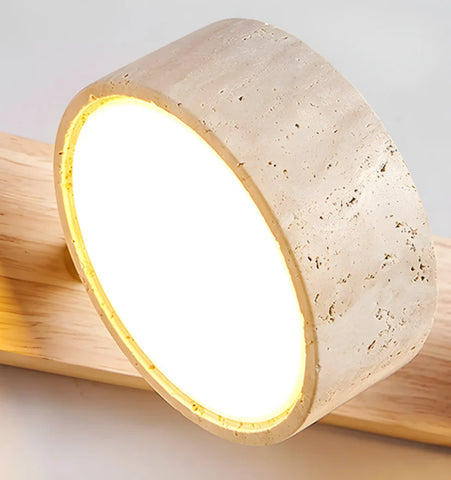 Travertine Duo Wall Light - NexioPick