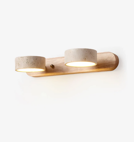 Travertine Duo Wall Light - NexioPick