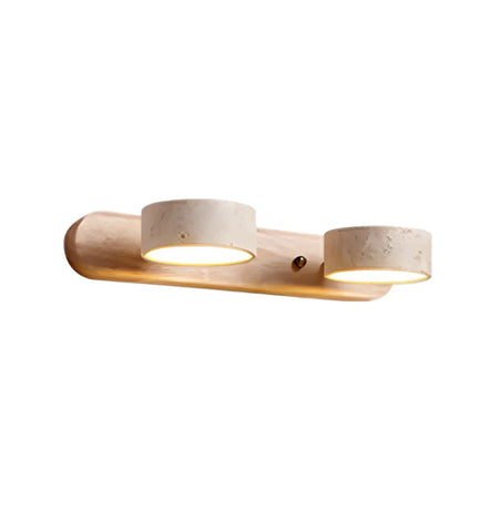 Travertine Duo Wall Light - NexioPick