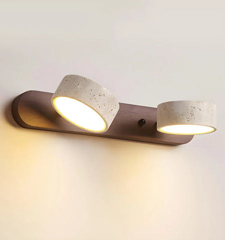 Travertine Duo Wall Light - NexioPick