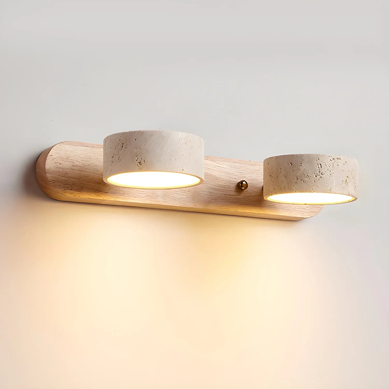 Travertine Duo Wall Light - NexioPick