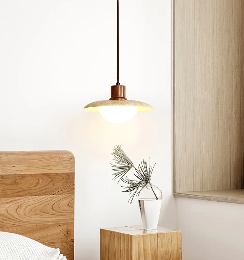 Travertine Pendant Lamp - NexioPick