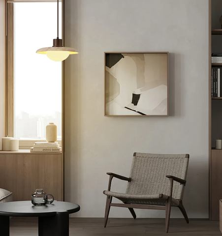 Travertine Pendant Lamp - NexioPick