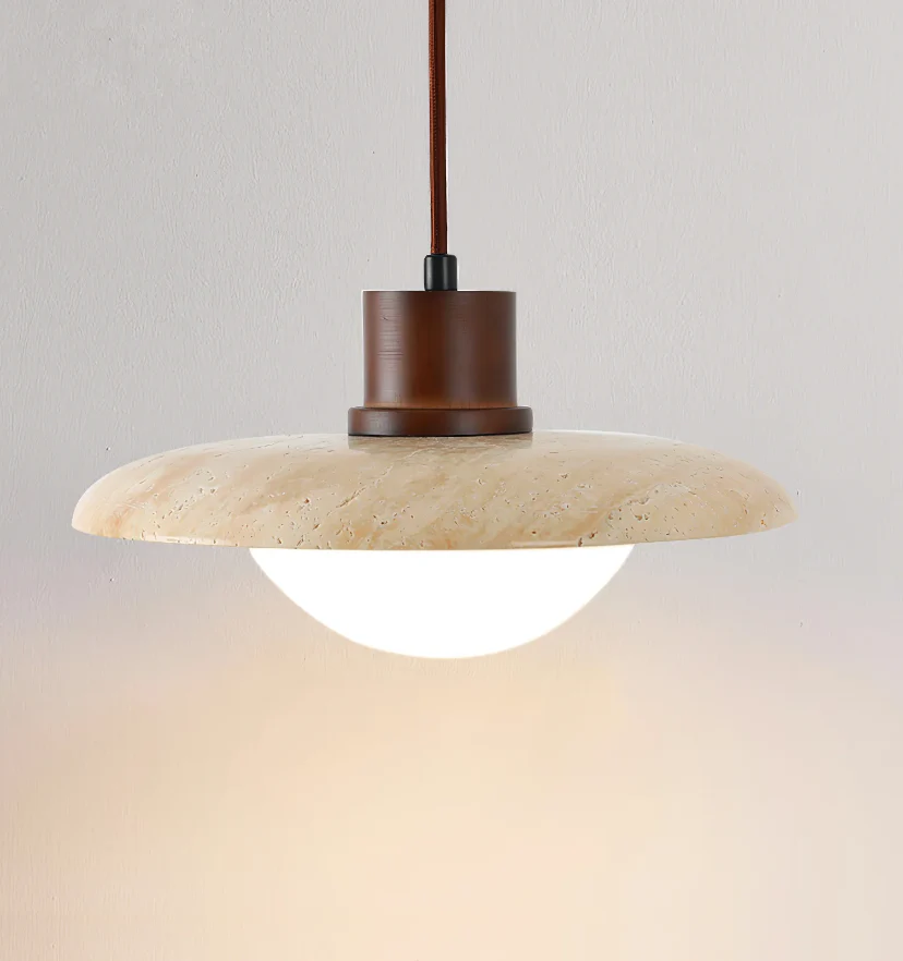 Travertine Pendant Lamp - NexioPick