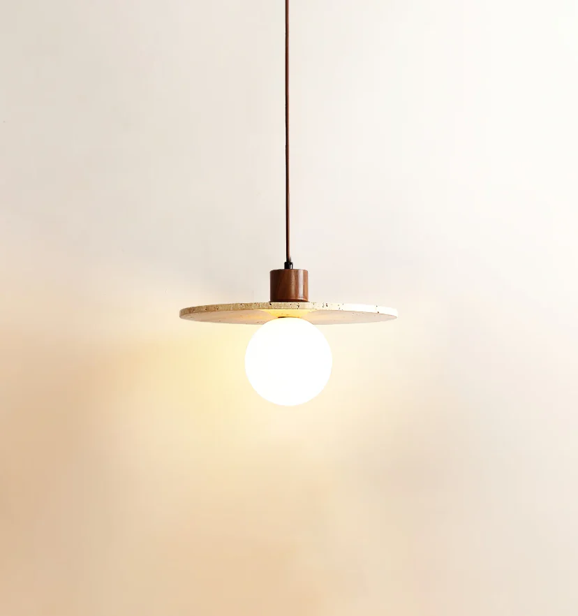 Travertine Pendant Lamp - NexioPick