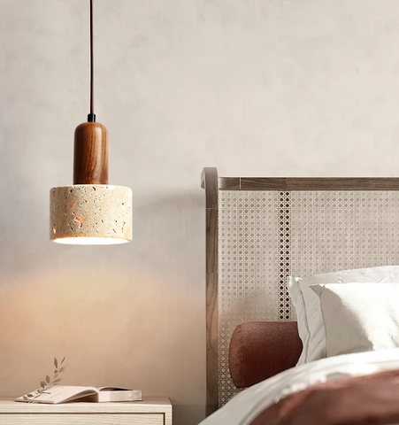 Travertine Pendant Lamp - NexioPick