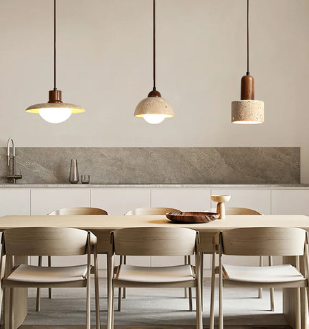 Travertine Pendant Lamp - NexioPick