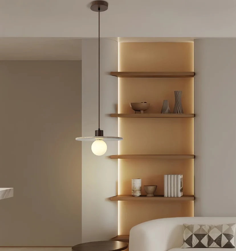 Travertine Pendant Lamp - NexioPick