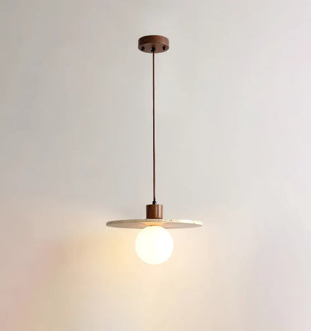 Travertine Pendant Lamp - NexioPick
