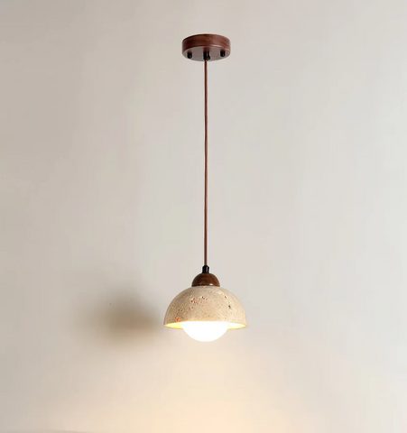 Travertine Pendant Lamp - NexioPick