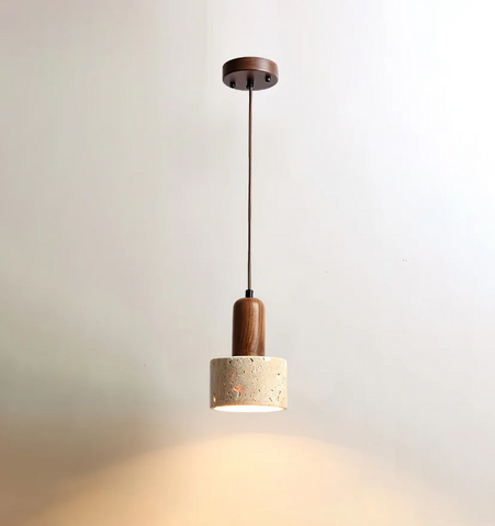 Travertine Pendant Lamp - NexioPick