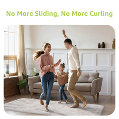 Triangle Grip Rug Pads – Strong & Reusable Non-Slip Adhesive Grippers for Hard Floors