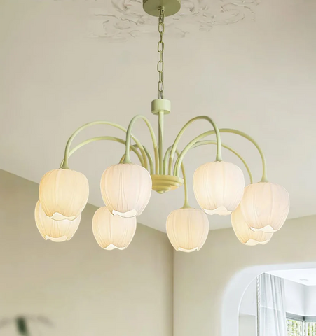 Tulip Matcha Chandelier - NexioPick