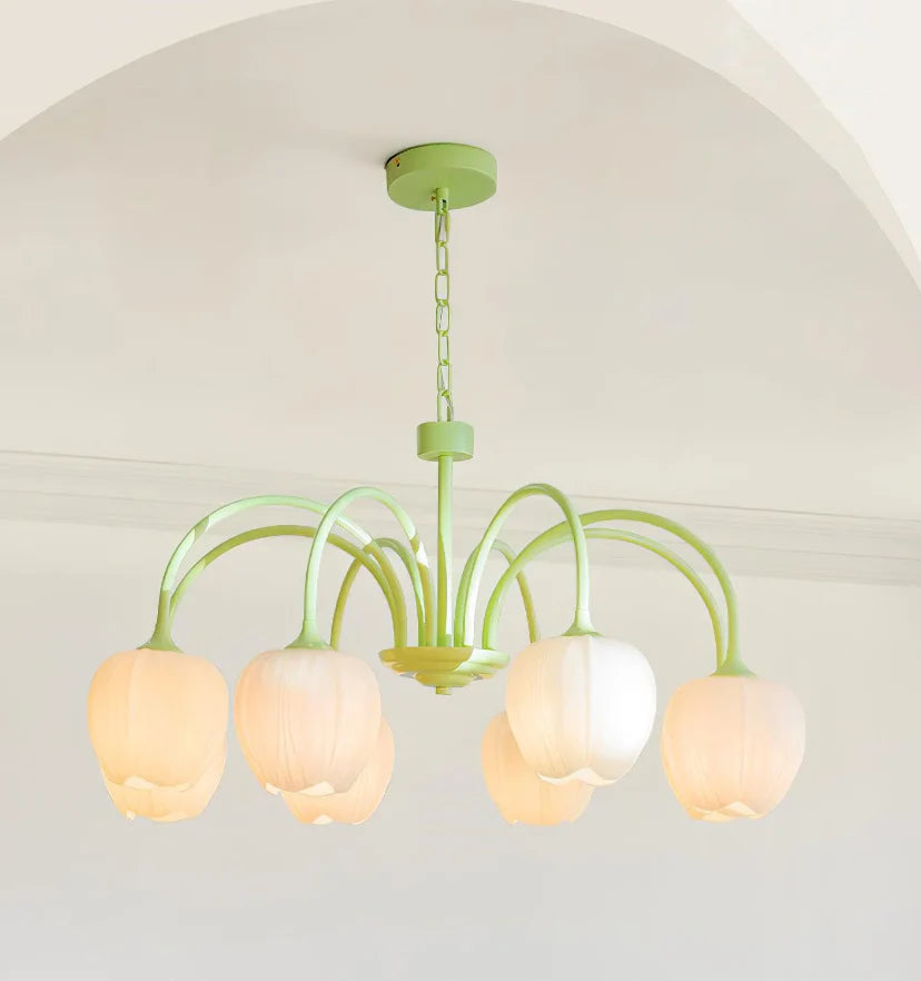 Tulip Matcha Chandelier - NexioPick