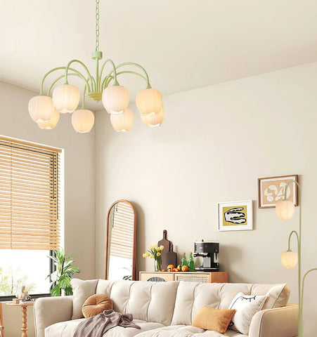 Tulip Matcha Chandelier - NexioPick