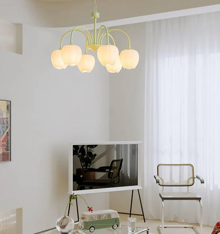 Tulip Matcha Chandelier - NexioPick