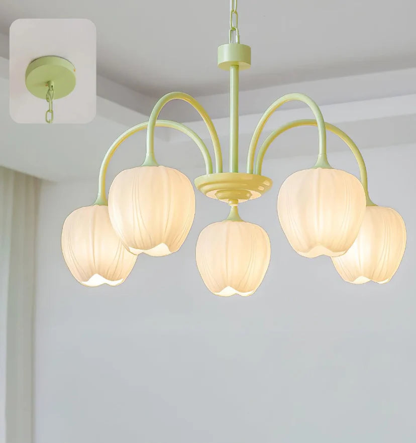 Tulip Matcha Chandelier - NexioPick