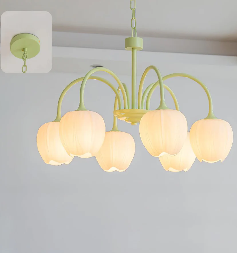 Tulip Matcha Chandelier - NexioPick