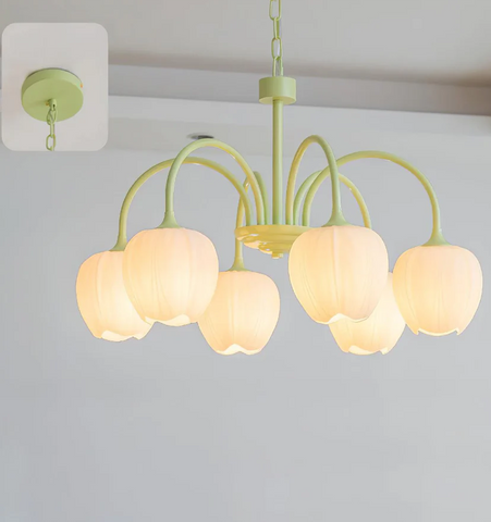 Tulip Matcha Chandelier - NexioPick