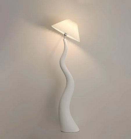 Twisted Pleated Floor Lamp - NexioPick
