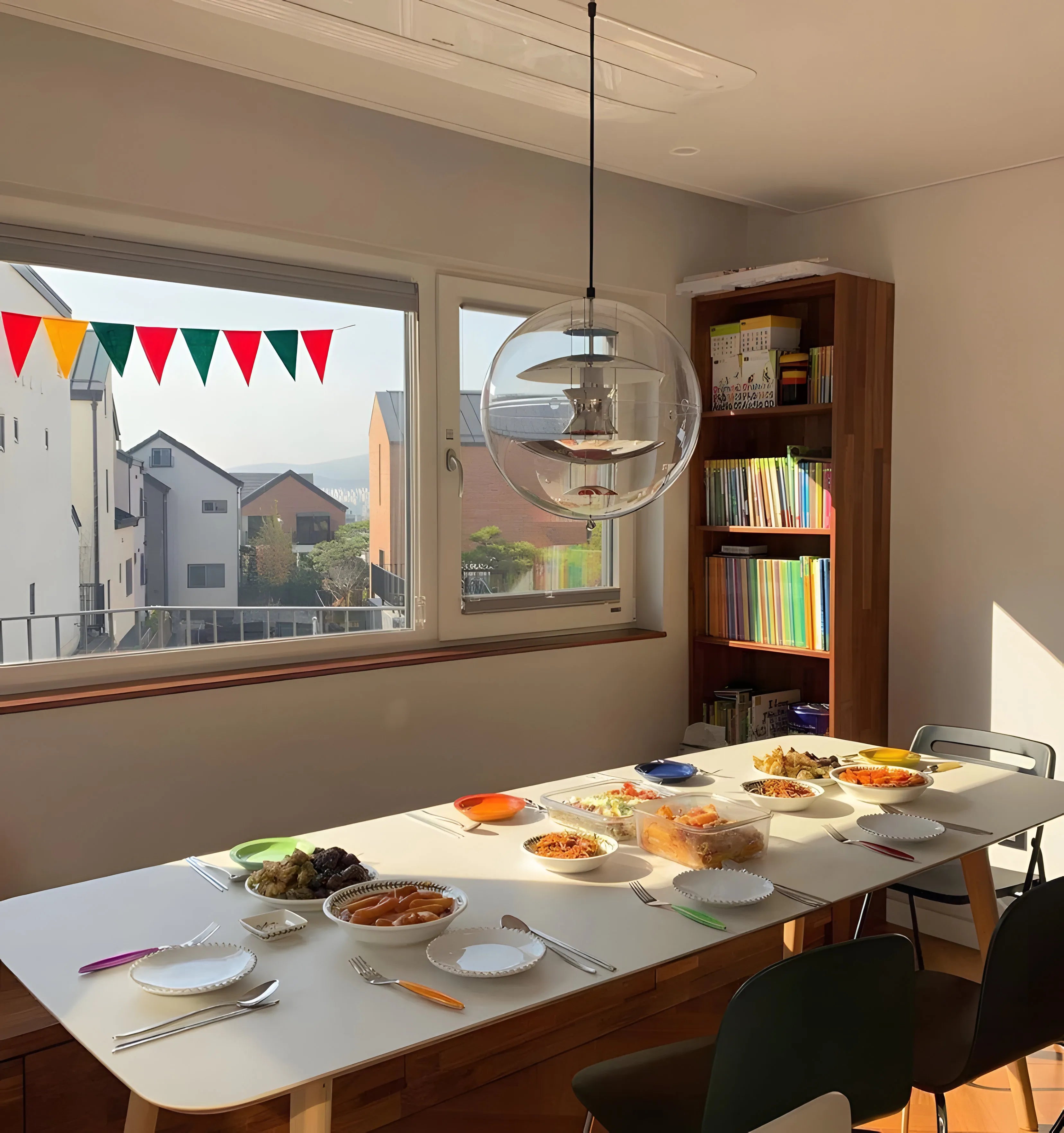 Round Sphere Pendant Lamp - NexioPick