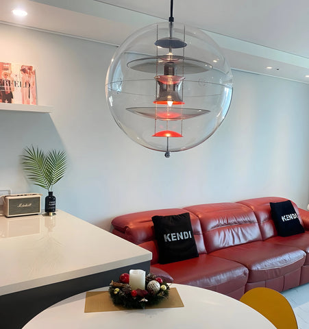 Round Sphere Pendant Lamp - NexioPick