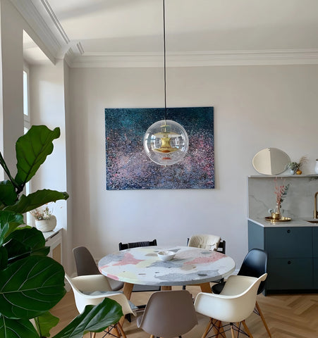 Round Sphere Pendant Lamp - NexioPick