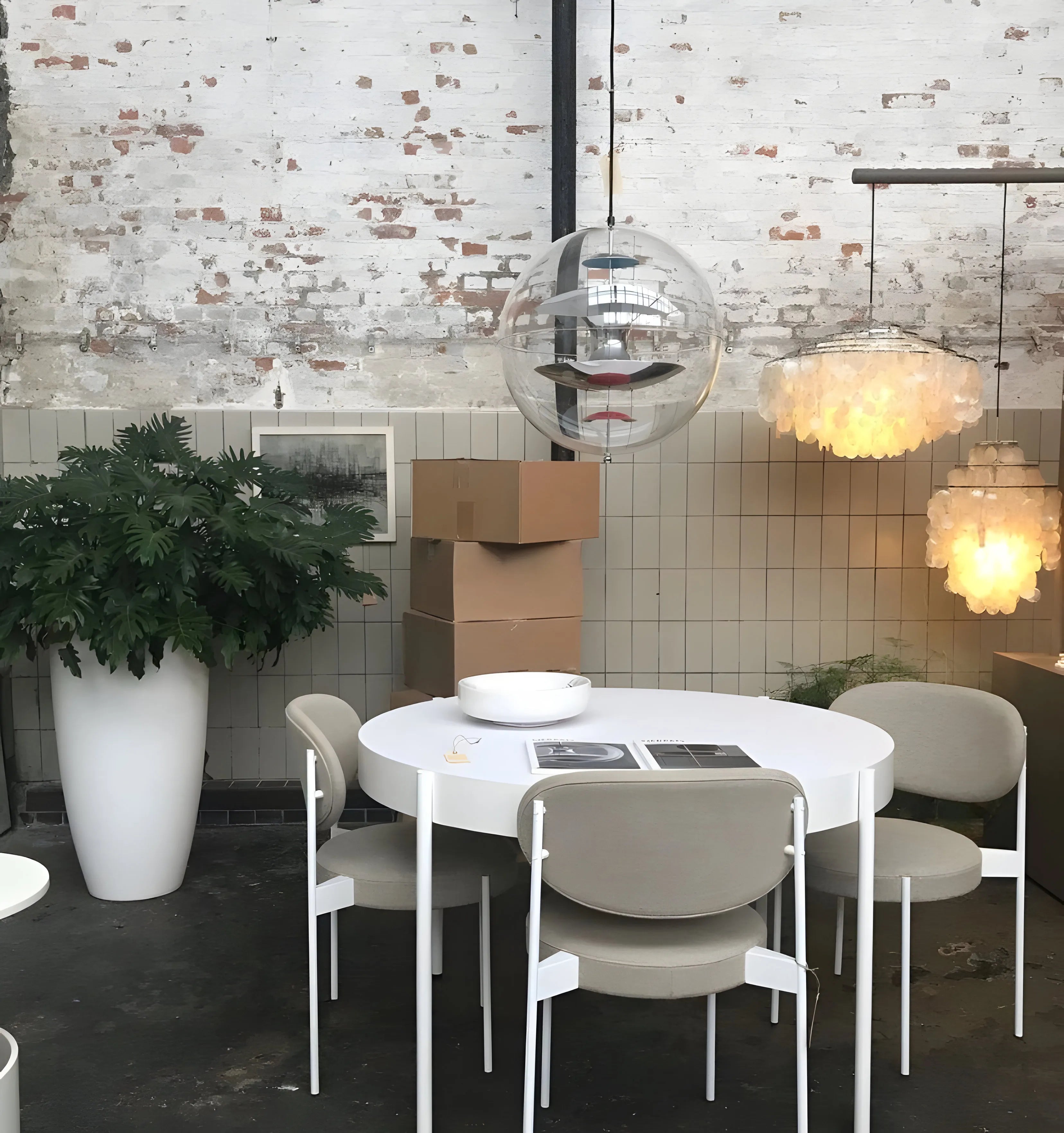 Round Sphere Pendant Lamp - NexioPick