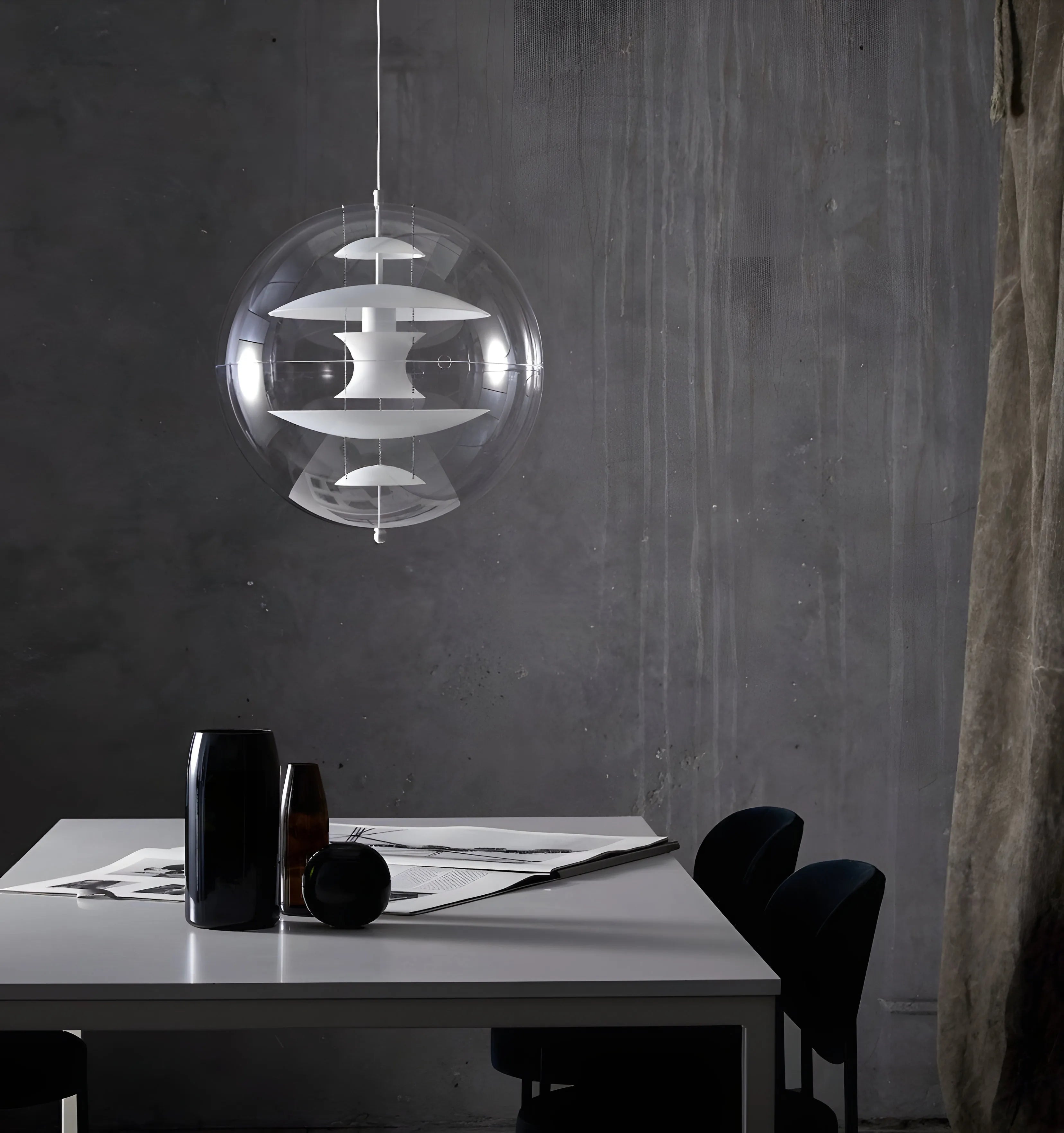 Round Sphere Pendant Lamp - NexioPick
