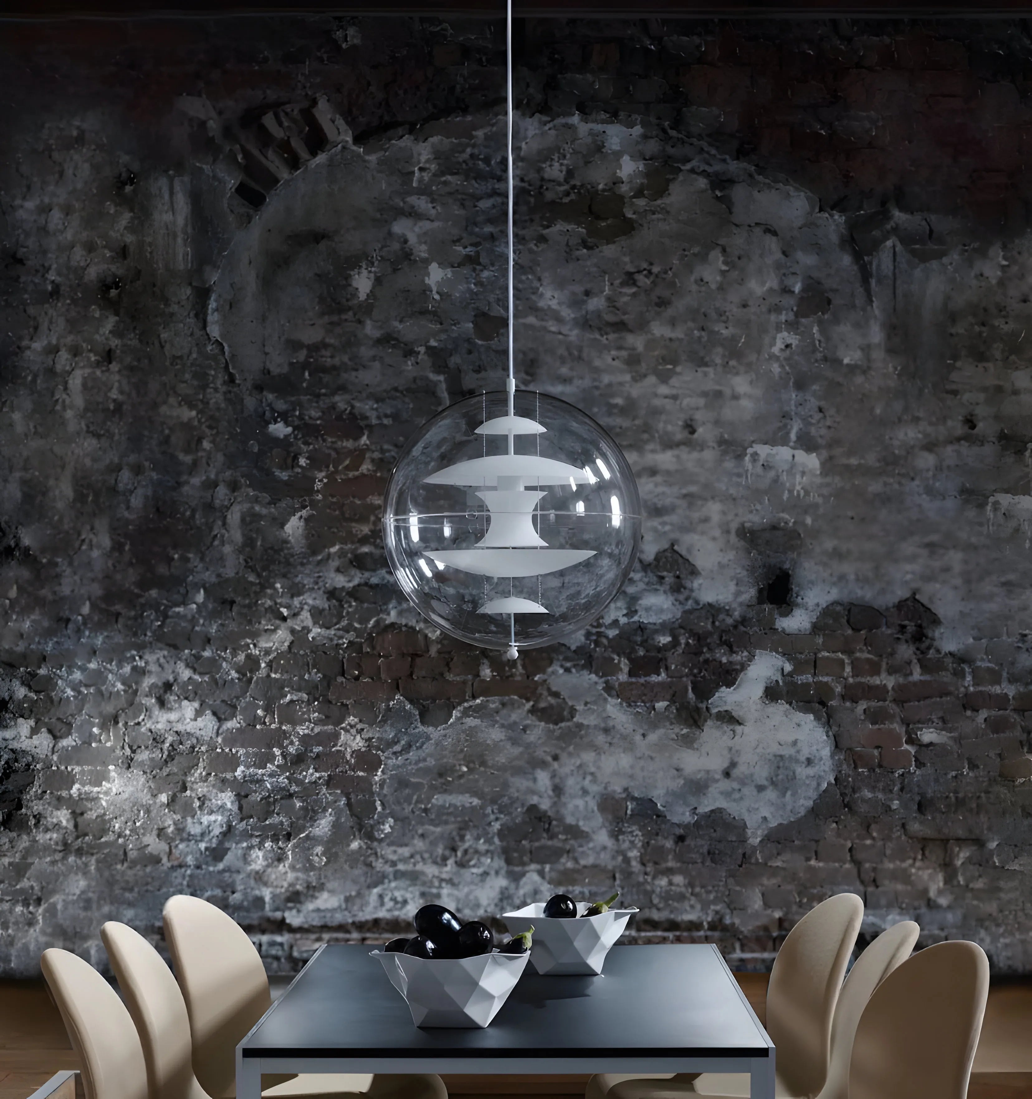 Round Sphere Pendant Lamp - NexioPick