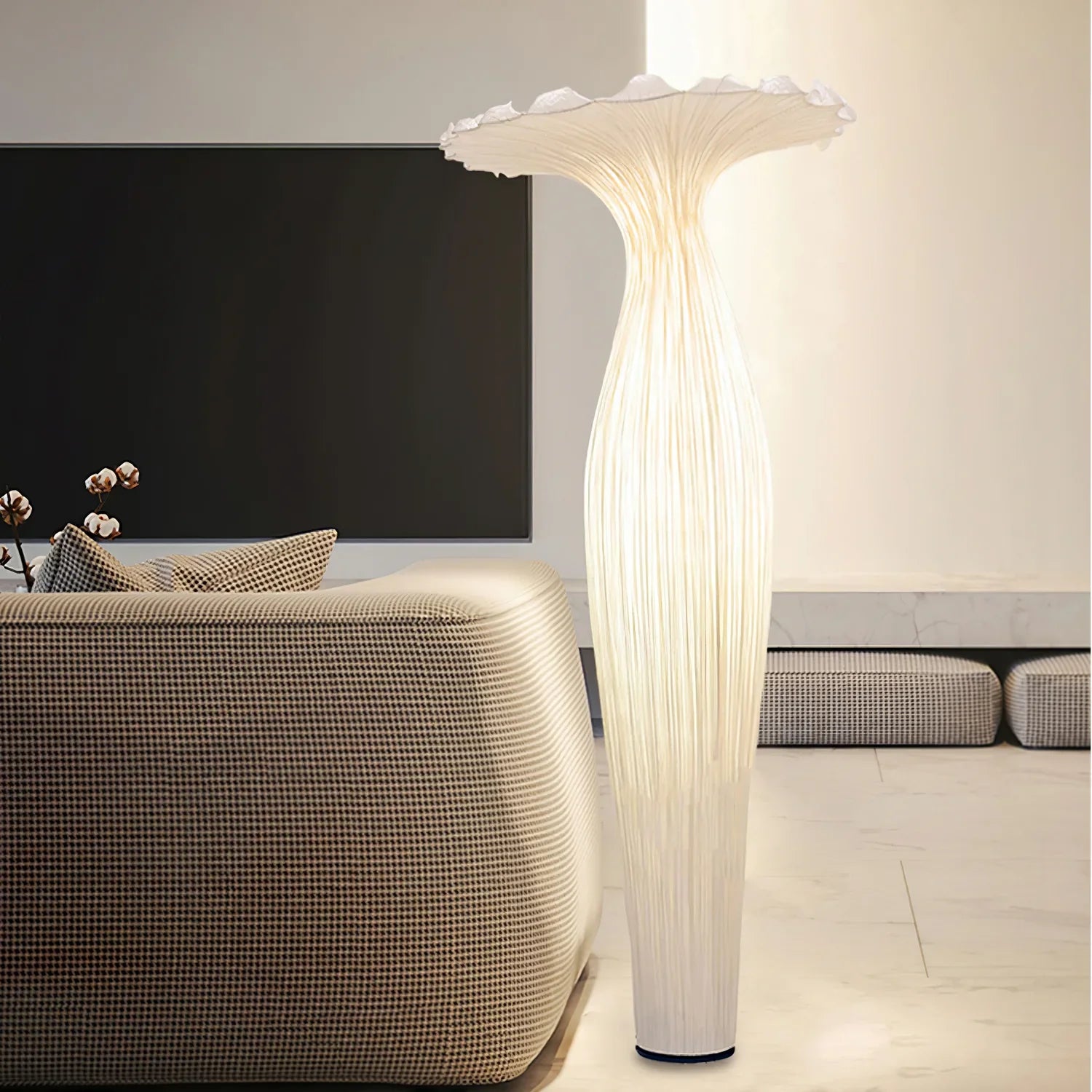 Vase Fabric Floor Lamp - NexioPick