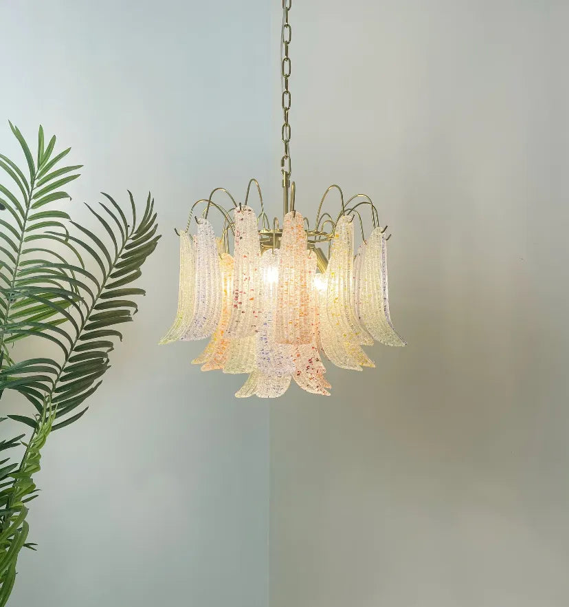 Venini Colorful Murano Glass Chandelier - NexioPick