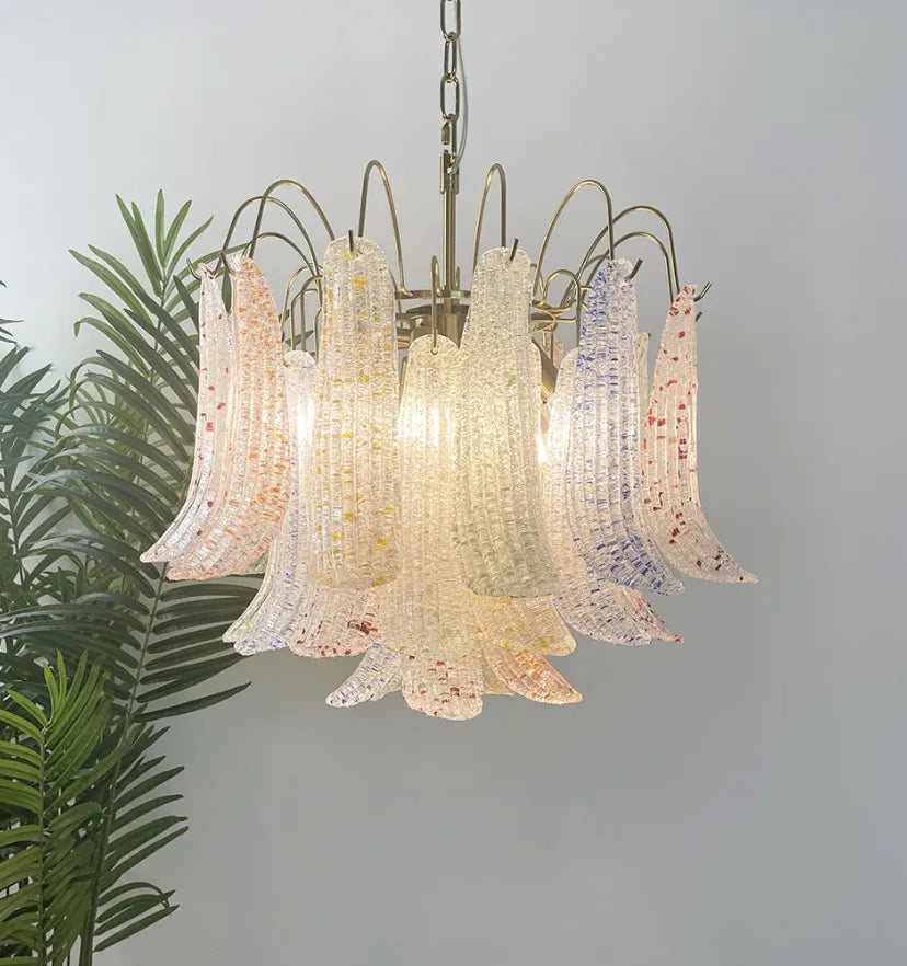 Venini Colorful Murano Glass Chandelier - NexioPick