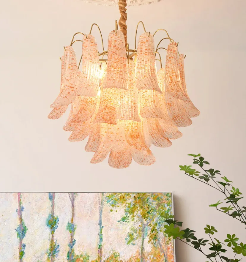 Venini Colorful Murano Glass Chandelier - NexioPick