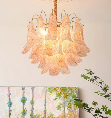 Venini Colorful Murano Glass Chandelier - NexioPick
