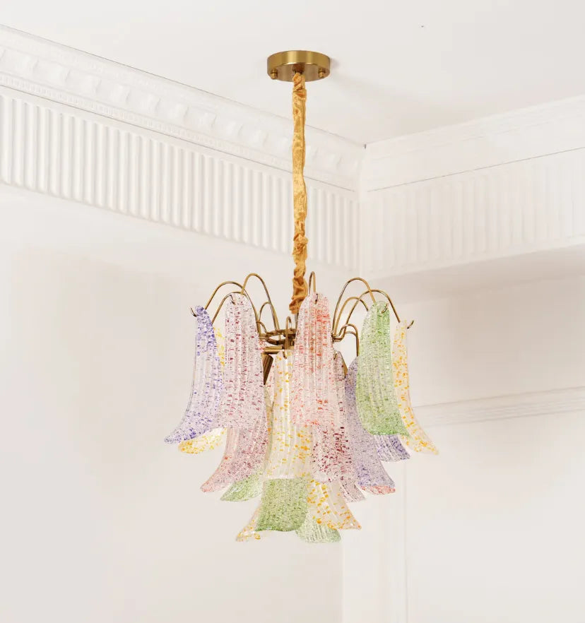 Venini Colorful Murano Glass Chandelier - NexioPick