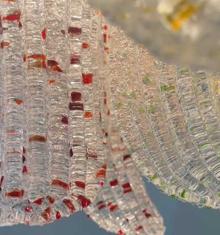 Venini Colorful Murano Glass Chandelier - NexioPick