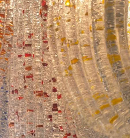 Venini Colorful Murano Glass Chandelier - NexioPick