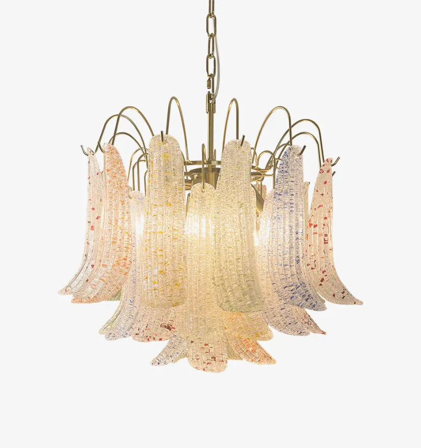 Venini Colorful Murano Glass Chandelier - NexioPick