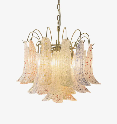 Venini Colorful Murano Glass Chandelier - NexioPick
