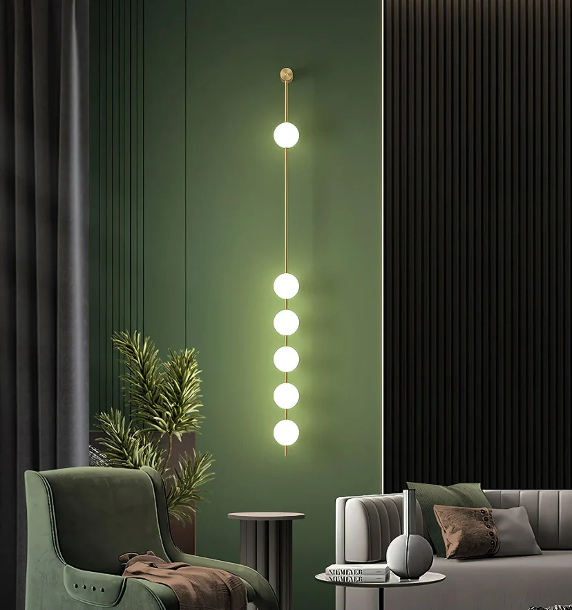 Vertical Balls Wall Lamp - NexioPick