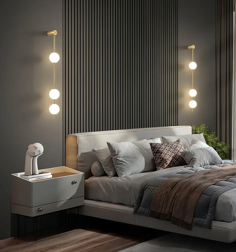 Vertical Balls Wall Lamp - NexioPick