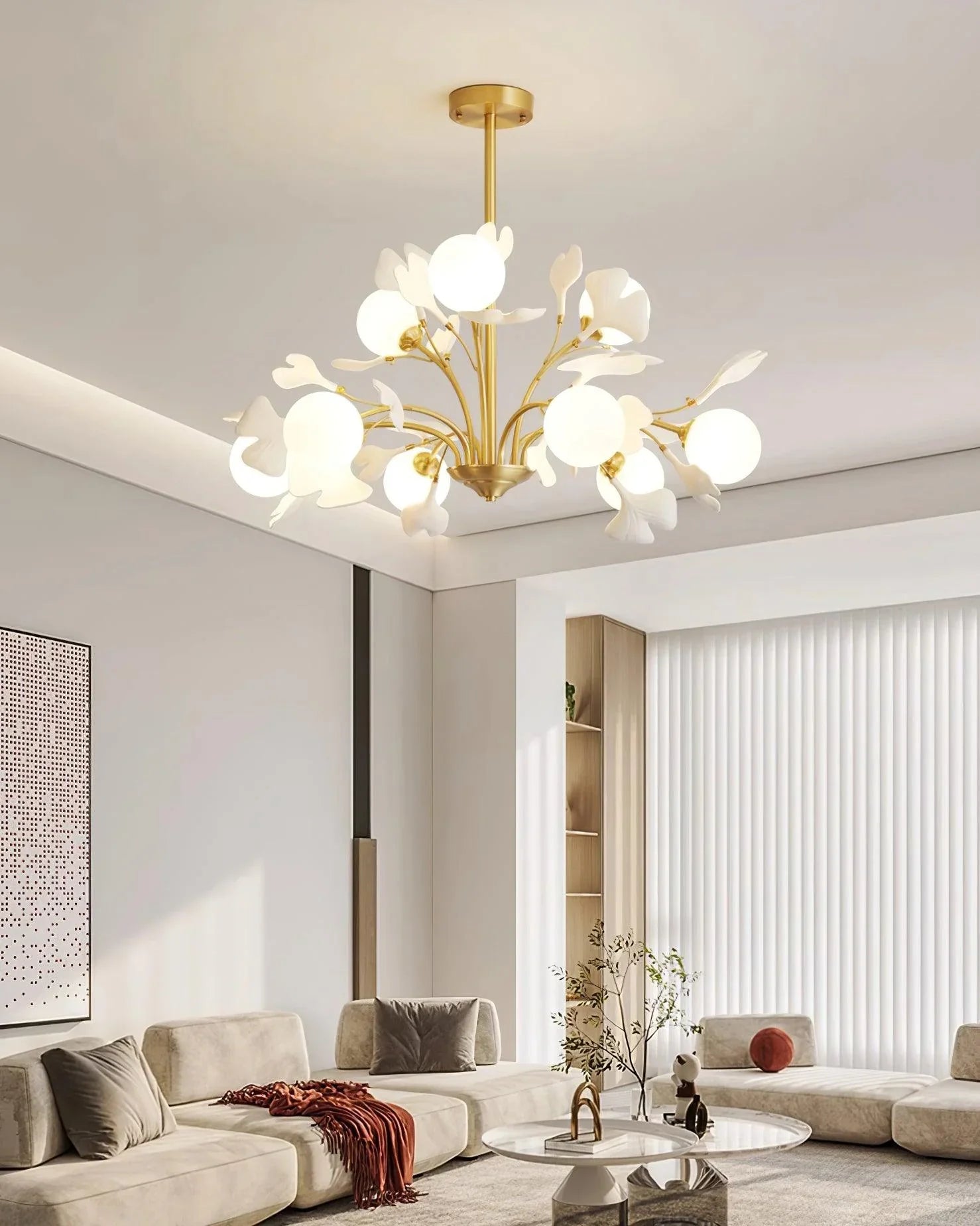 Vico Gingko Chandelier - NexioPick