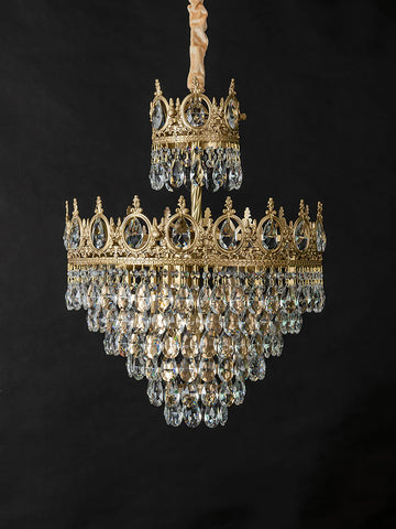 Vintage Crystal Chandelier - NexioPick