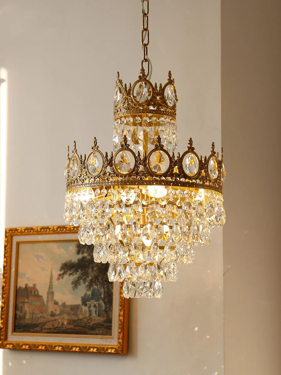 Vintage Crystal Chandelier - NexioPick