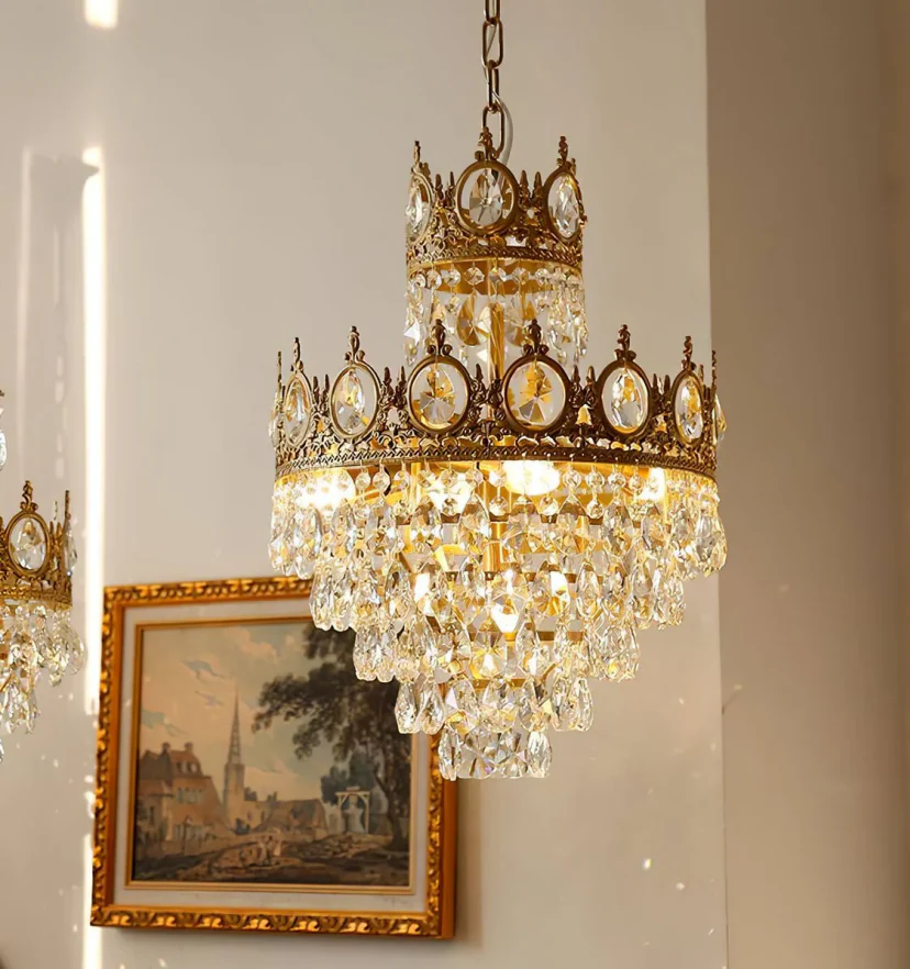 Vintage Crystal Chandelier - NexioPick