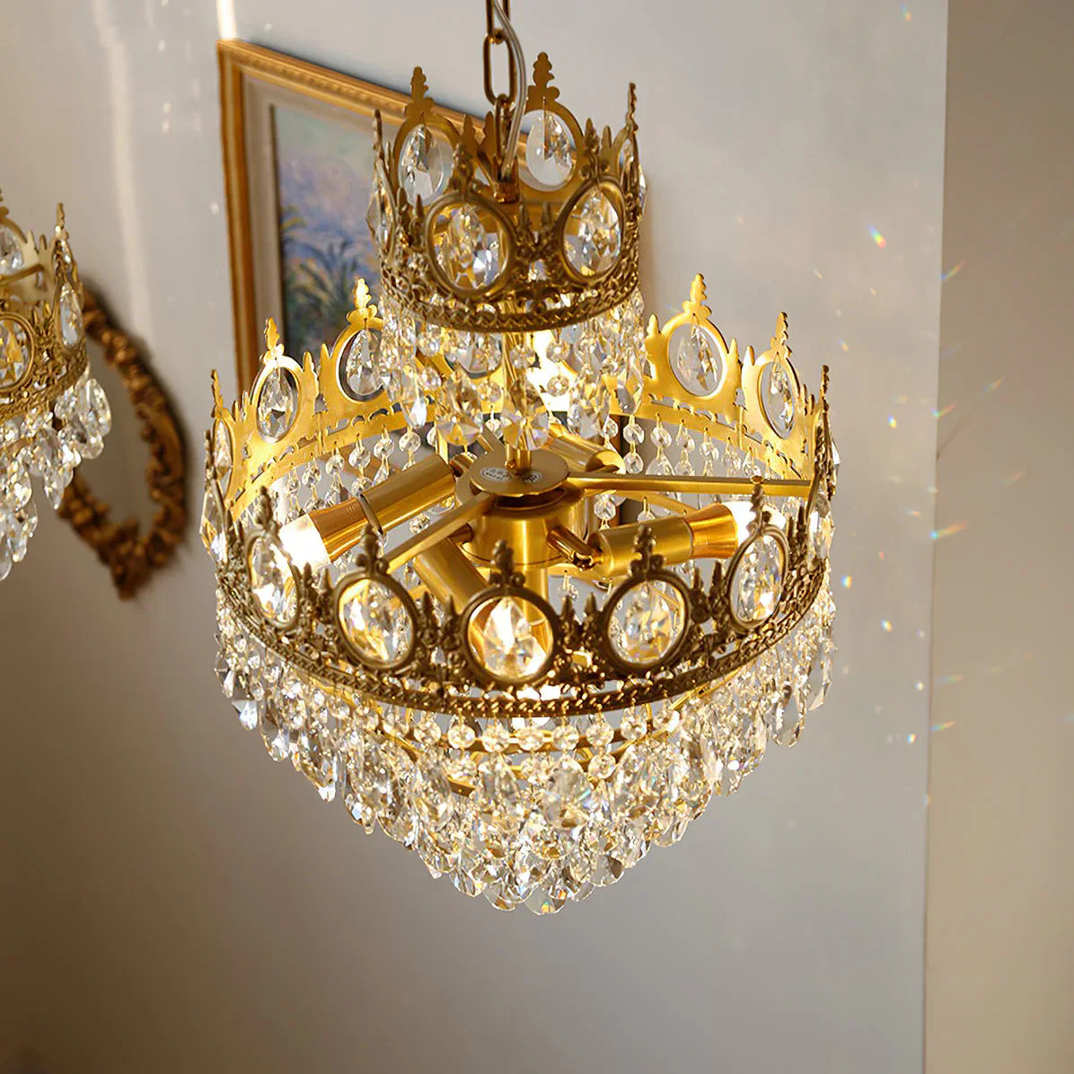 Vintage Crystal Chandelier - NexioPick